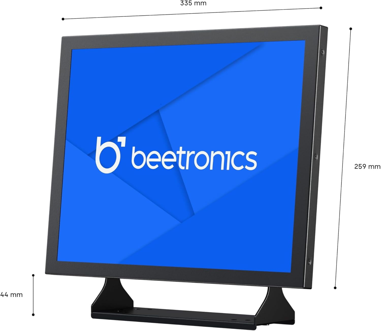 Beetronics 15" Industrial-Grade IPS Monitor 15VG7M, Full HD, 4:3, Digital Signage and Computer Display