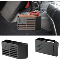 DIAMOOKY Metal Center Console Organizer for Jeep Wrangler Accessories and Jeep Gladiator JL JLU 2025 2024 2023 2022-2018 Rubicon Sahara 4xe, Storage Box Tray, Not for JK/JKU