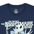 thumbnail image 5 of The Nightmare Before Christmas T-Shirt Men's Jack Skellington Color Splash Adult Tee, 5 of 6