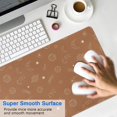 thumbnail image 4 of Long Mouse Pads for Desk,Brown Planet Moon Star Pattern Desk Mats on Top Of Desks, Desk Mouse Pad Extra Large with 3mm Non-Slip Base and Stitched Edge for Gaming,Office,Work,Home 31.5"x15.7", 4 of 6