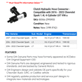 thumbnail image 2 of Clutch Hydraulic Hose Connector - Compatible with 2016 - 2022 Chevrolet Spark 1.4L 4-Cylinder LV7 VIN a - AC Delco, 2 of 2