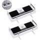 thumbnail image 1 of Estante de ducha para barra de ducha sin taladrar, estante de baño, organizador de ducha con bucle para cabezal de ducha y gancho para barra de ducha de 21 mm-25 mm – Juego de 2, 1 of 5