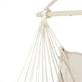 thumbnail image 4 of Ktaxon Chair Hanging Rope Swing Hammock Outdoor Porch Patio Yard Seat with Two Pillows, 4 of 11