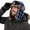 Blue-C, variant on Trapper Hat for Men Women Winter Faux Suede Fluffy Warm Hat with Ear Flaps Warmer Windproof Russian Ushanka for Cold Weather