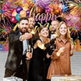 thumbnail image 5 of Event & Party New Years Banners 2026 Decorations Banner Colourful Banner Fabric Happy New Years Background Banners for New Year'S, 1 Fireworks New Year Backdrop, 5 of 9
