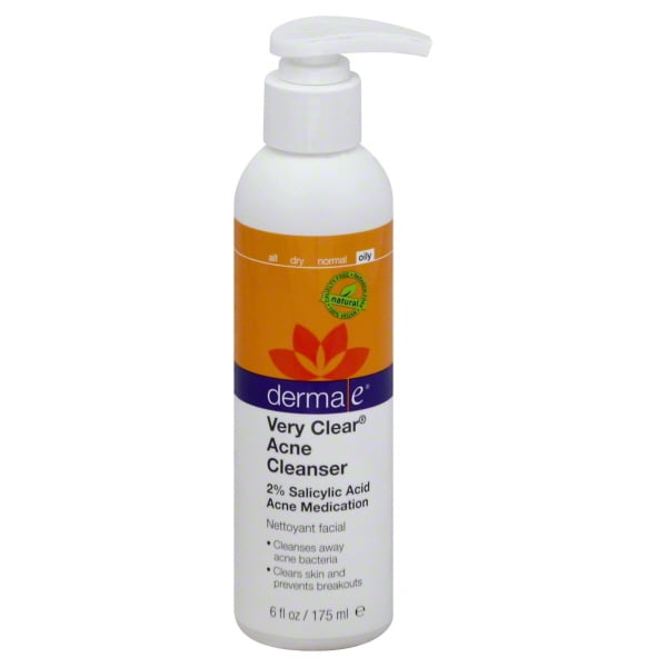 DERMA E Acne Deep Pore Cleansing Wash with Salicylic Acid, 6 oz