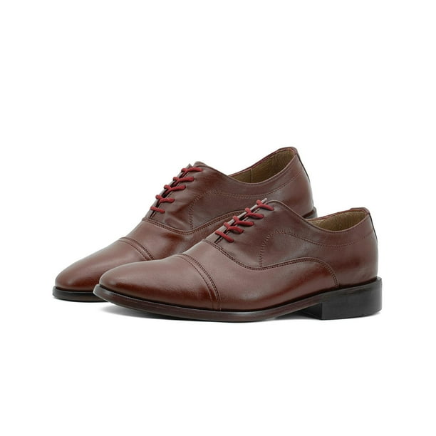 Zapatos de vestir para hombre color vino sale