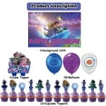 thumbnail image 2 of 32 Pcs For Elio Cartoon Theme Party Decorations,With 5*3ft Birthday Backdrop Decorations,18 Balloons,13 Cupcake Toppers,for Birthday Party Supplies Decorations, 2 of 5