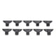 thumbnail image 2 of 10 Piezas Ganchos de Pared Mini Negro Retro Hierro Gancho único para Colgar Abrigo Bufanda Bolsa Toalla Llavero Sombrero, 2 of 14
