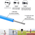 thumbnail image 3 of Replacement Cable for Speed Jump Rope, 6pcs Stainless Steel Wire for High Speed Jump Ropes, 3 of 5