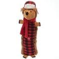 thumbnail image 1 of Holiday Time Large Squeaky Stuffed Dog Toy – Buffalo Plaid Hedgehog, 1 of 4
