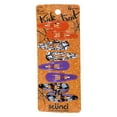 thumbnail image 2 of (2 pack) Scunci Trick or Treat Halloween Hair Snap Clips, Assorted Designs, 8-Pieces, 2 of 3