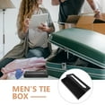 thumbnail image 4 of Tie Box Travel Tie Case Tie Storage Box Necktie Organizer Case Tie Packaging Container, 4 of 9