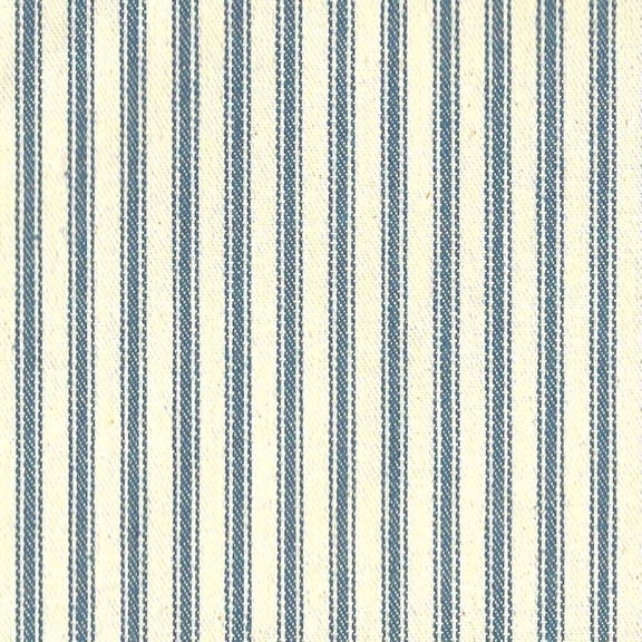 Ticking Fabric-Blue,