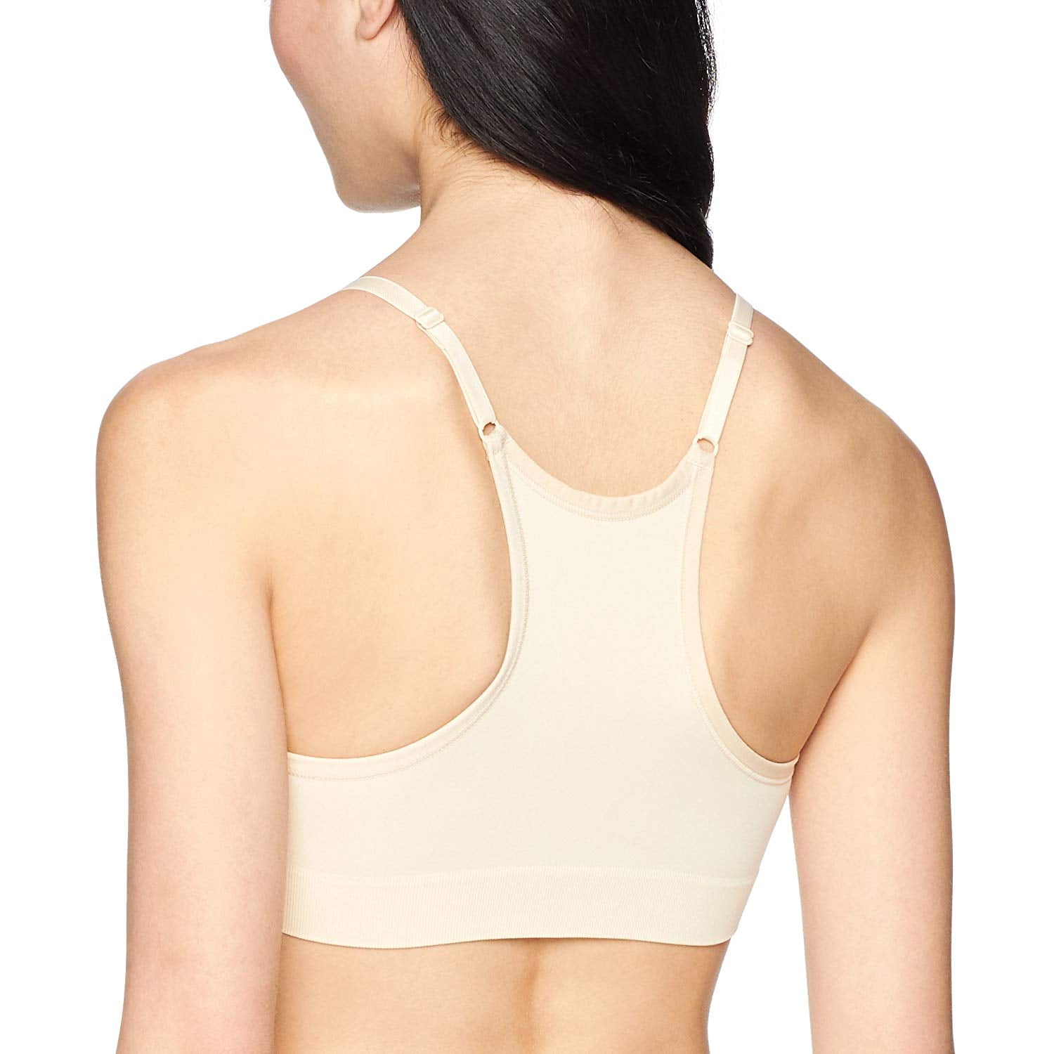 wire free racerback bra