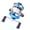 Blue, variant on GMMGLT 9FTT5126HMA2BL4NZHT6 Ambidextrous Hand Baitcast Fishing Reel 3.0:1