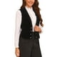 thumbnail image 4 of CHALECO DE VELVET INSPIRADOR para Mujeres, Chaleco Casual Sin Mangas con Botones, 4 of 6