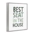 thumbnail image 2 of Stupell Industries Cottage Green Best Seat in House Gray Framed Giclee Art, 24 x 30, by House Fenway, 2 of 8