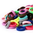 thumbnail image 1 of Lazos para el cabello de bebé, lazos para el cabello de algodón para niñas y niños, bandas para el cabello sin costuras, soportes elásticos para cola de caballo, 1 of 7