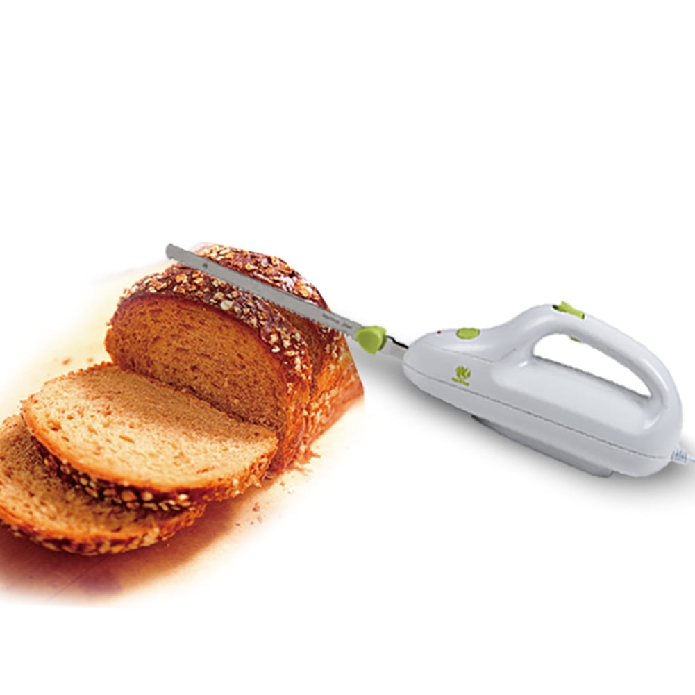 Stainless Steel Blade Bread Cutting Machine Handheld Toast Cutter Kitchen  Mini Electric Slicer 