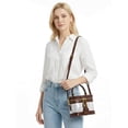 thumbnail image 4 of LAVA Small Box Crossbody Purse For Women, Designer PU Leather Mini Top Handle Tote Bag Shoulder Pouch, Satchel Flap Handbag for Ladies, 4 of 11