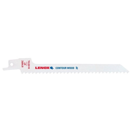 UPC: 0082472205565 | Lenox 6 in. Bi-Metal Reciprocating Saw Blade 6 TPI 5 pk