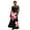 black, variant on Rdhnmea Womens Floral Print Strapless Maxi Dress Sexy Backless Long Tube Dress Y2K Off Shoulder Bodycon Summer Party Dress Vacation Beachwear