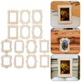 thumbnail image 4 of MesaSe 40pcs Rustic Unfinished Wood Picture Frame Set for DIY Arts and Crafts, 4 of 4