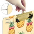 thumbnail image 6 of FORMRS Acrylic Clipboard with Low Profile Clip Standard A4 Letter Size, 12.5" x 9", Sunshine Pineapples, 6 of 8