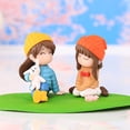 thumbnail image 2 of Miniature Doll Sculpture Gift-giving Beautiful Useful Friend Series Girl Statue DIY Desktop Decoration, 2 of 5