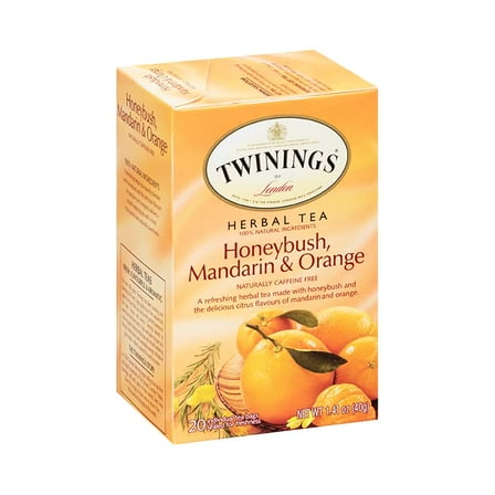 Twinings Unwind Herbal Tea, Honeybush, Mandarin & Orange, 1.41 Oz