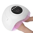 thumbnail image 4 of Secador De Uñas LED UV 120W Lámpara De Uñas Con Luz De Curado De Esmalte De Gel Blanco 100-240V Con Secado Rápido, Gran Espacio, Sensor Infrarrojo Inteligente Para Uso, 4 of 7