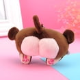 thumbnail image 4 of Juguetes de peluche con forma de gato con trasero de melocotón, llavero con forma de perro corgi y cerdo, colgante decorativo para moda, regalo para niñas y niñas pequeñas, muñecos de peluche, 4 of 4