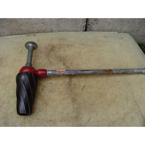 RIDGID SPIRAL REAMER 4" Capacity Model 4S GREAT SHAPE #2