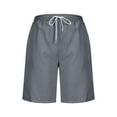 thumbnail image 4 of Pantalones Ligeros de Yoga para Mujeres de Cintura Alta Pantalones Cortos de Color Sólido, Uso Deportivo de Fitness Suave para Tenis Y Baile, 4 of 8
