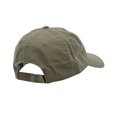 thumbnail image 4 of Angry Ice Cream Embroidered Low Profile Dyed Cotton Twill Cap - Olive OSFM, 4 of 5
