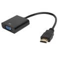 thumbnail image 4 of Convertisseur VGA, Câble Convertisseur Multifonction Portable Résistant à l'Usure Interface Multimédia HD vers VGA pour Moniteur Projecteur pour Ordinateur pour Portable Noir,Blanc, 4 of 8