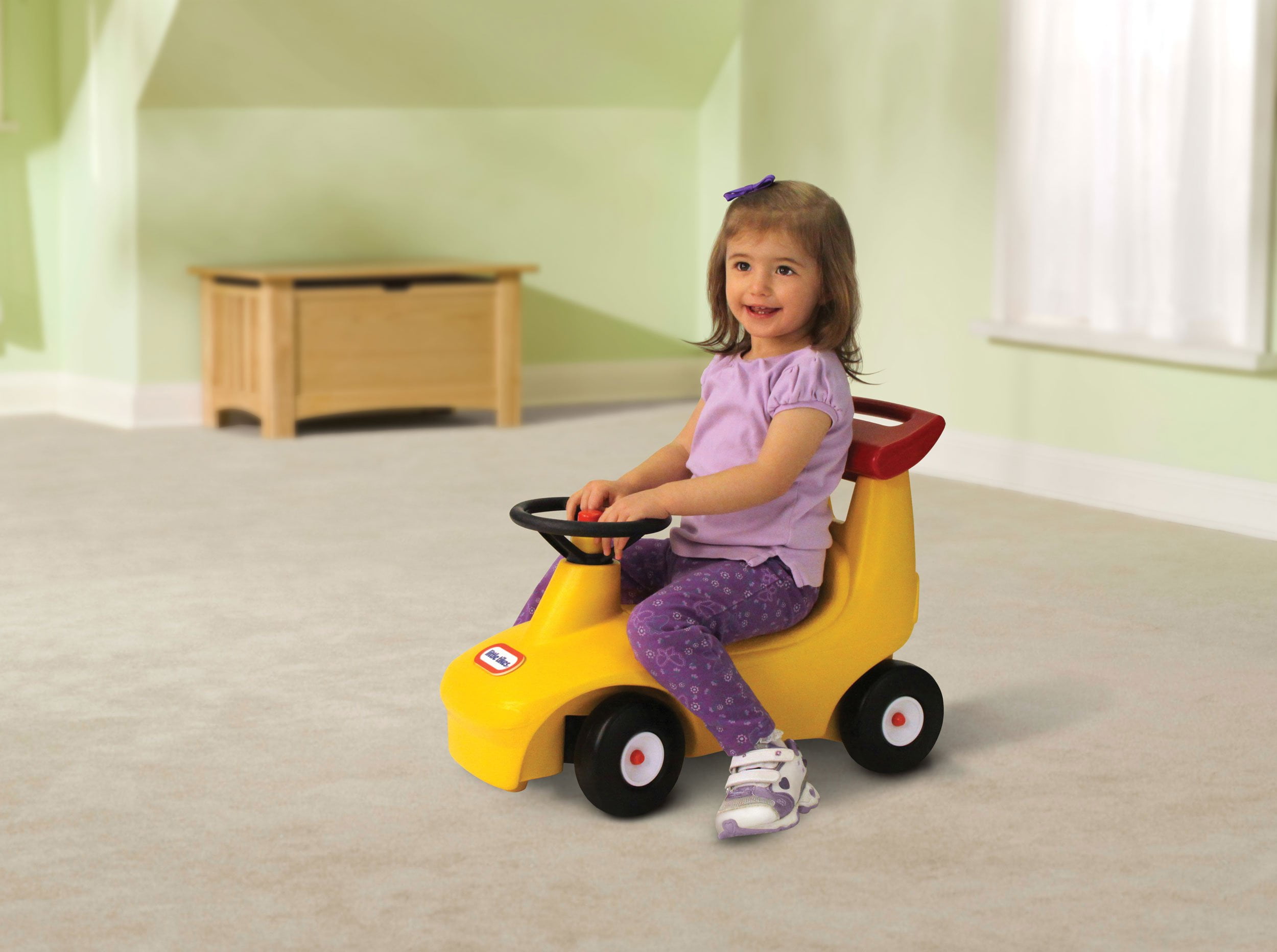 Little tikes push and cheap ride tricycle