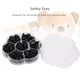 thumbnail image 5 of Ojos De Seguridad, Botones Negros De Animales, Para Art Toys Art Craft ANGGREK Otros, 5 of 8