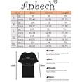 thumbnail image 5 of Anbech Womens Sexy V Neck Shirt Dolman Short Sleeve Tops with Side Shirring Loose Fit Tshirts, 5 of 5