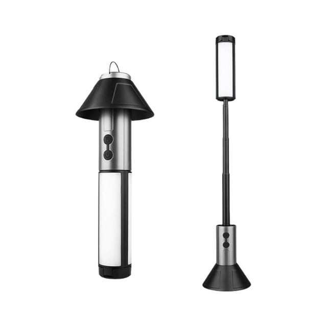Outdoor Camping Lantern With Flashlight Function Long Battery Life Telescopic Design Multi Function Portable Light For Tent Hiking 0.90 Lbs