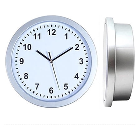 Wall Clock with Hidden Safe, 10 Inch Diversion Clock for Cash & Jewelry - Vintage Living Room Decor, Secret Compartment Storage