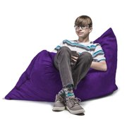 Jaxx 3.5 Ft Pillow Kids Bean Bag, Grape