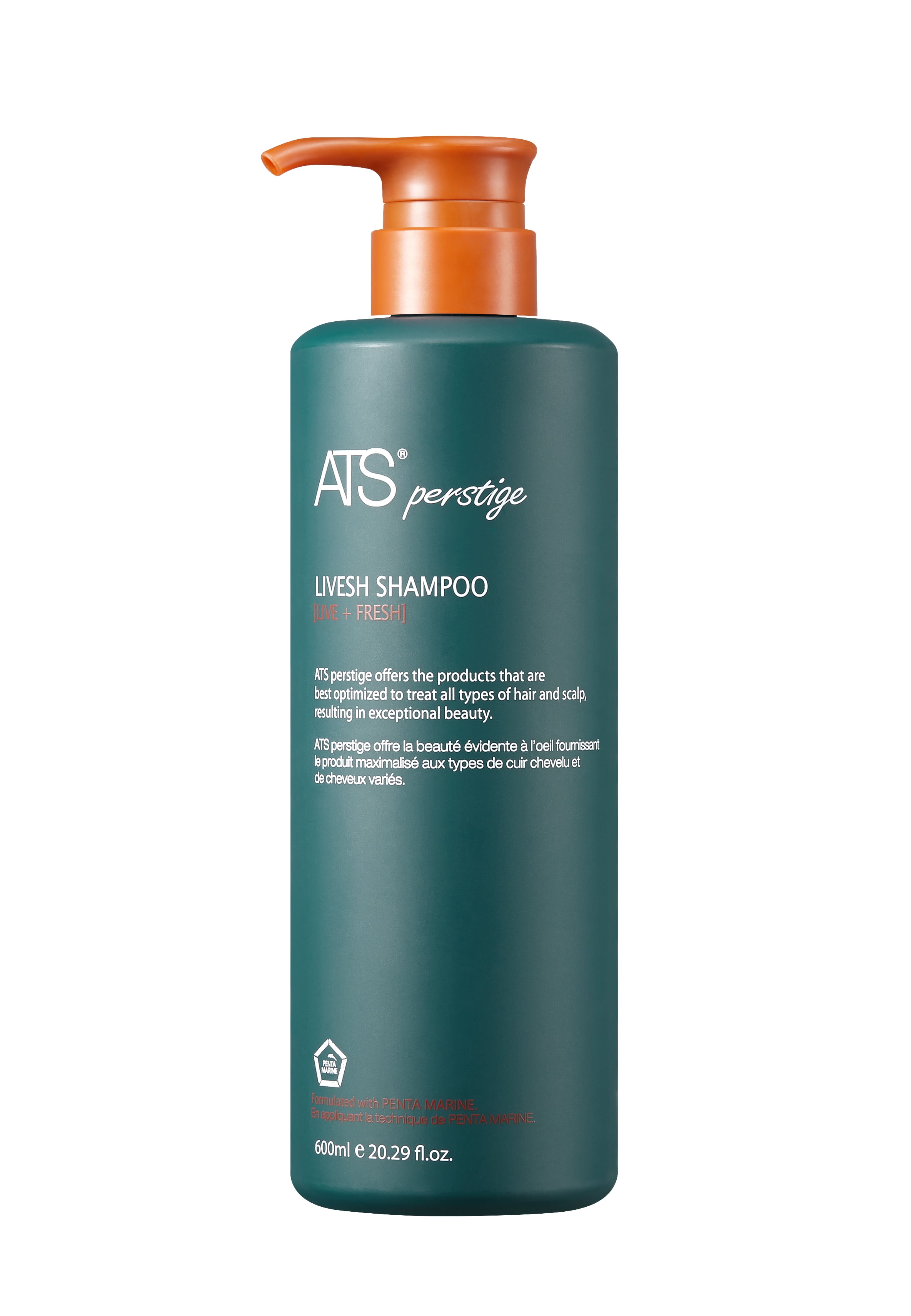 ATS Perstige Livesh Shampoo - 600ML, 20.29fl. oz Hair Loss and Help