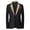 Gold, variant on Men Business Suit Jackets One Button Plaid Notch Lapel Blazers Wedding Guest Formal Coat Casual Work Suit Blazers