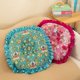 thumbnail image 4 of Nvzi 2pcs Cushion Garden Terrace Home Kitchen Office Thick Comfortable Cushion 17.71*17.71inch (Red), 4 of 5