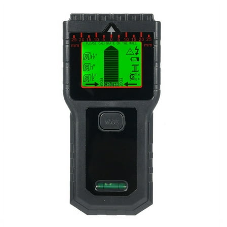 HOT! Stud Finder,Wall Scanner 7 in 1 Multifunctional Wall Detector for Studs Wood Metal and AC Wires Detection Black