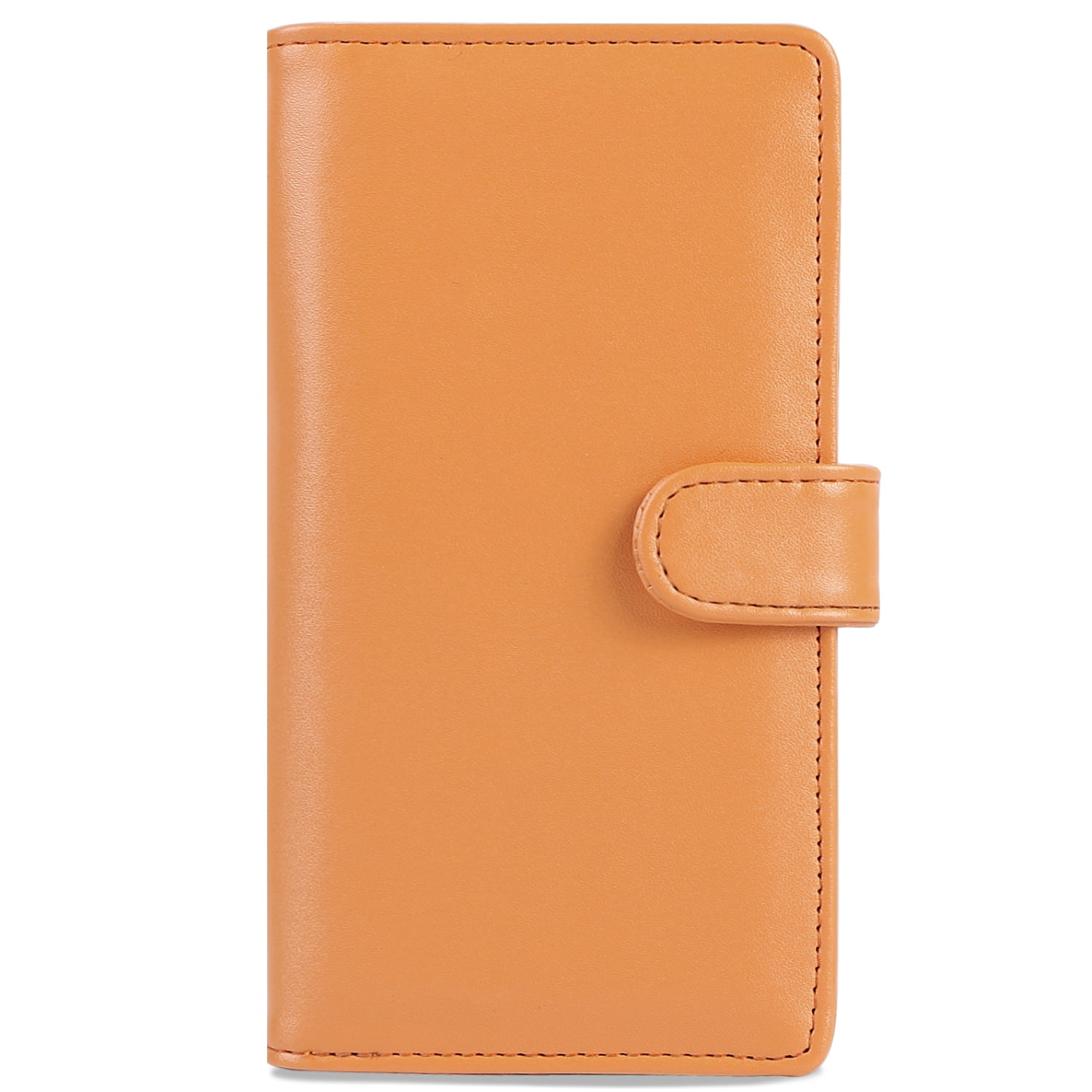 LOLOMLO Slim Checkbook Cover with Snap Closure for duplicate checks and