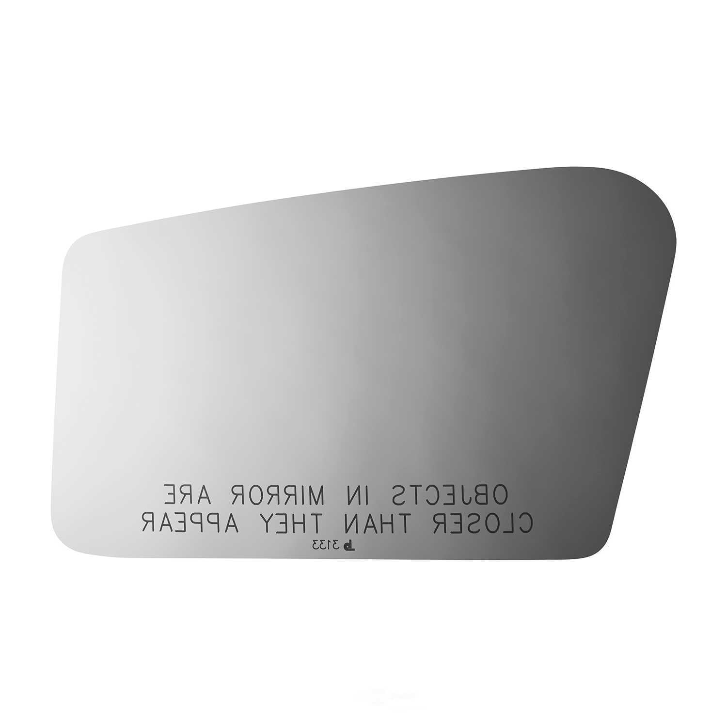 Burco Side View Mirror Replacement Glass - Clear Glass - 3133