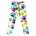 thumbnail image 3 of Cute Leggings Girls Funny Print Casual Stretch Cozy Cotton Long Pants Fashion Slimming Sweet Toddler Outfits, Multicolor, 5 Years, 3 of 4